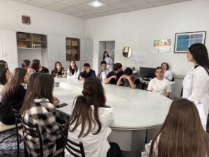 Երևանի Ն․ Խաչատրյանի անվան թիվ 113 միջնակարգ դպրոցի աշակերտների այցը ԵՀՊԲ քոլեջ