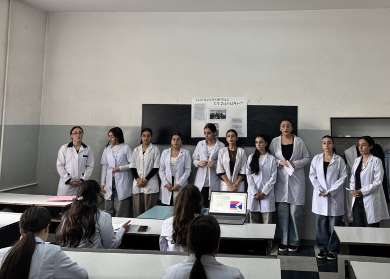 «Հայոց անկախ պետականություն» խորագրով դաս-միջոցառում